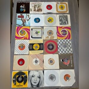 Vintage Vinyl Record Collection